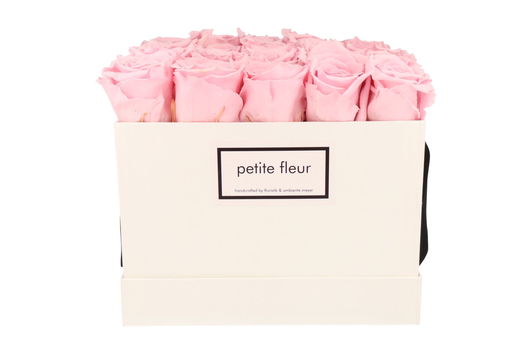 Petite Fleur Flowerbox L quadratisch weiß 